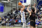 MBBall vs Emerson  Wheaton College Men's Basketball vs Emerson College. - Photo By: KEITH NORDSTROM : Wheaton, basketball, MBBall2023, Emerson